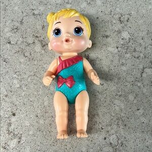 Blue and Pink Doll with Accessories